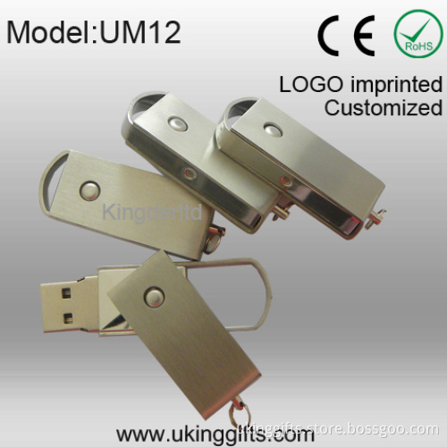 Laser Engraving Logo USB Flash Disk for Promotion Gifts
